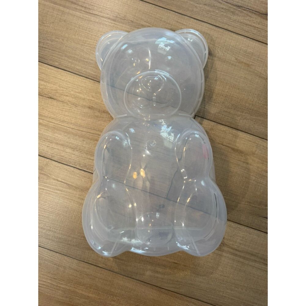 Gummy Bear Plastic Gift Container Clear 16 Inch Large Gift Storage Party BAby